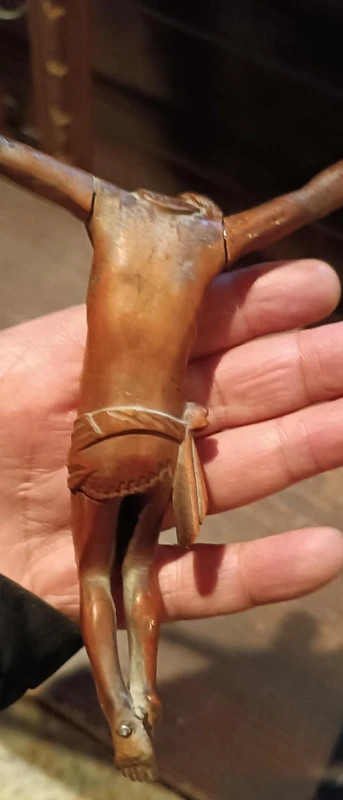 buis antique christ 18ème siècle