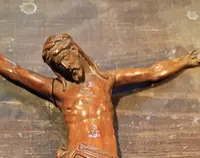 buis antique christ 18ème siècle