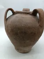 Antica  brocca in terracotta xvi secolo