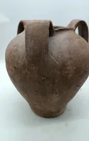Antica  brocca in terracotta xvi secolo