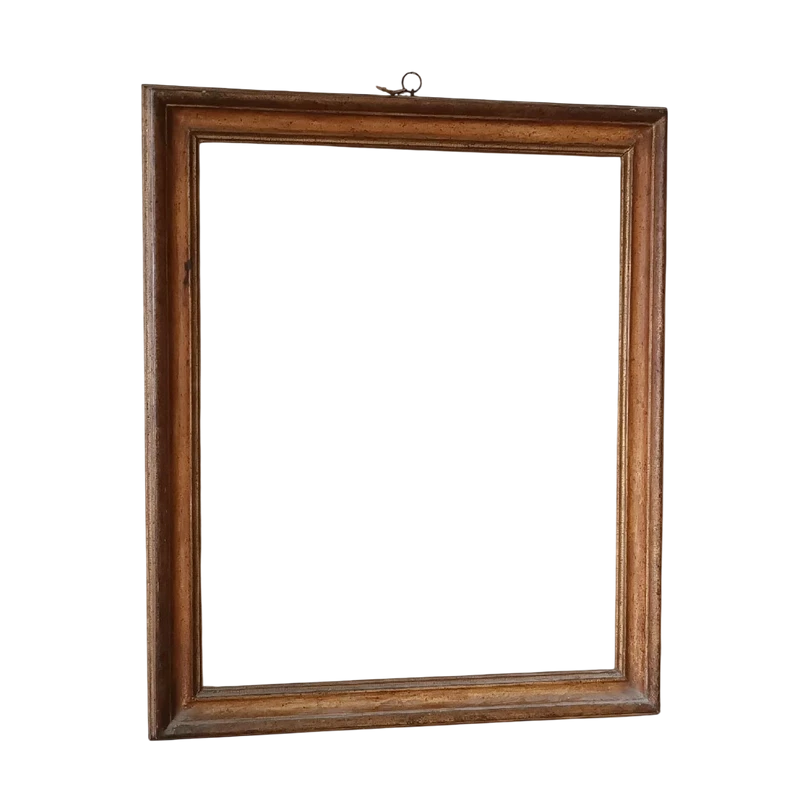 Antica cornice laccata e dorata fine XVII secolo,italia