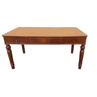 Antique Desk Table In Mahogany Louis Philippe Austria 19th century