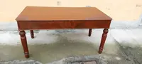 Antique Desk Table In Mahogany Louis Philippe Austria 19th century