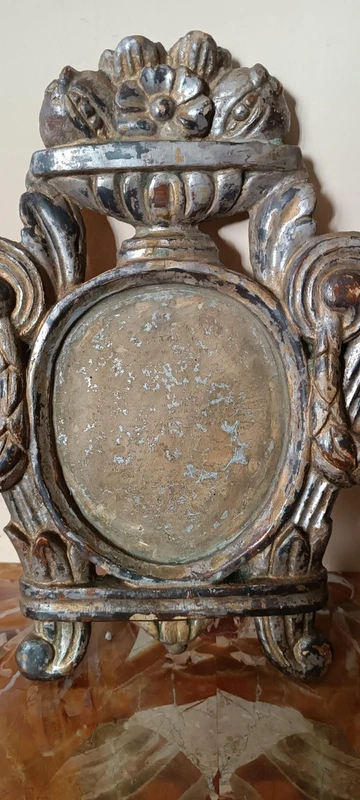 Trittico carteglorie , cornici XVIII secolo