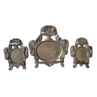 Trittico carteglorie , cornici XVIII secolo