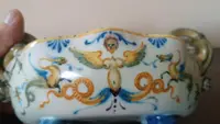 Antique majolica 18th century , Centerpiece