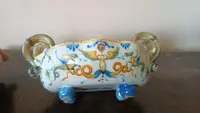 Antique majolica 18th century , Centerpiece