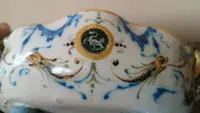 Antique majolica 18th century , Centerpiece