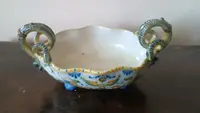Antique majolica 18th century , Centerpiece