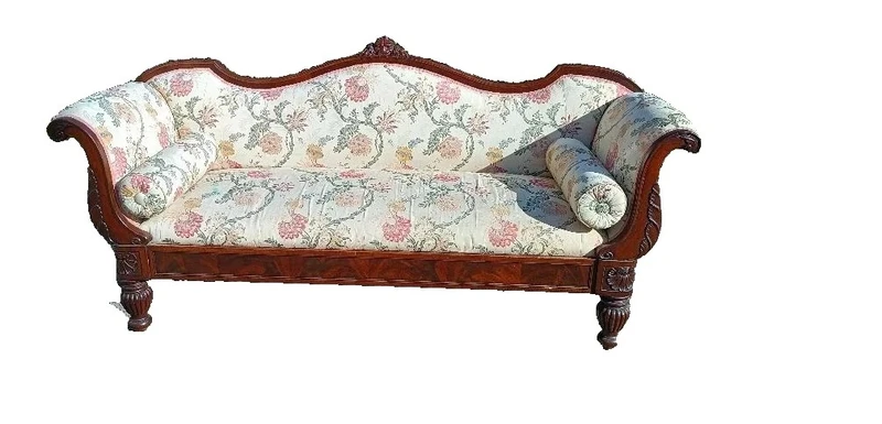 charles x boat sofa - genoa first half of the 19th century HANDMADE BY HENRY PETERS