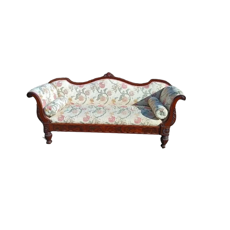 charles x boat sofa - genoa first half of the 19th century HANDMADE BY HENRY PETERS