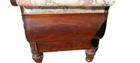charles x boat sofa - genoa first half of the 19th century HANDMADE BY HENRY PETERS