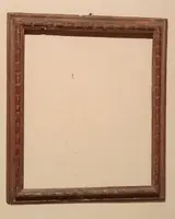 Antique lacquered frame SALVATOR ROSA 17th century italy 104 x 90 cm