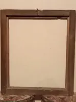 Antique lacquered frame SALVATOR ROSA 17th century italy 104 x 90 cm