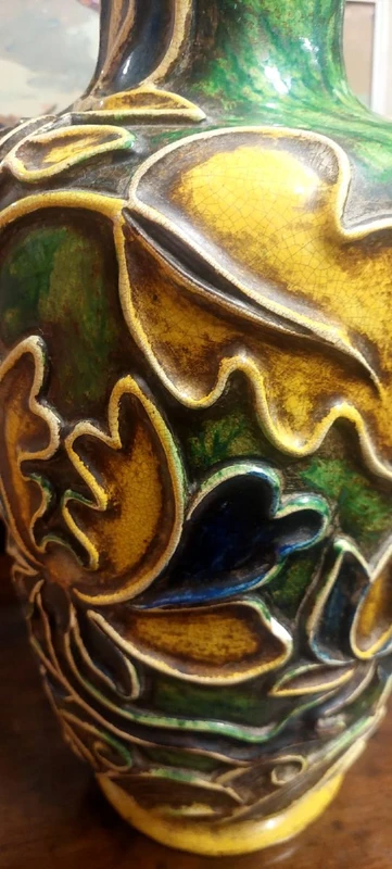 Lampada In Ceramica  UGO ZACCAGNINI Anni 30