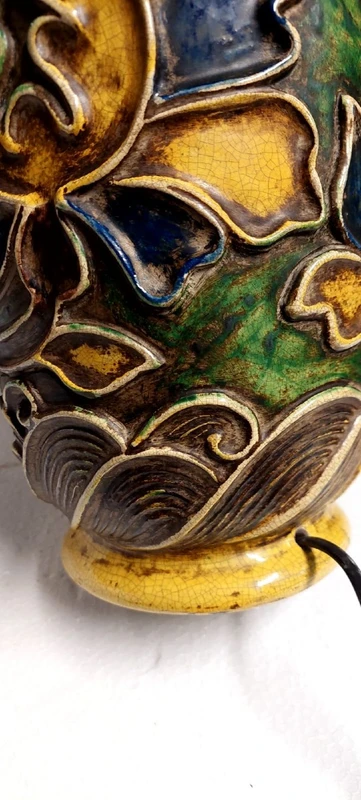 Lampada In Ceramica  UGO ZACCAGNINI Anni 30