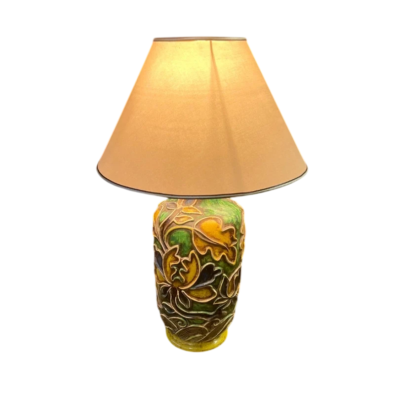 Lampada In Ceramica  UGO ZACCAGNINI Anni 30