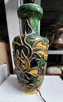 Lampada In Ceramica  UGO ZACCAGNINI Anni 30