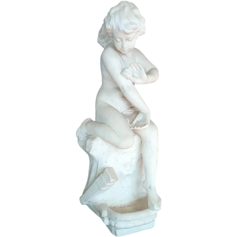 Large marble sculpture 19th century -