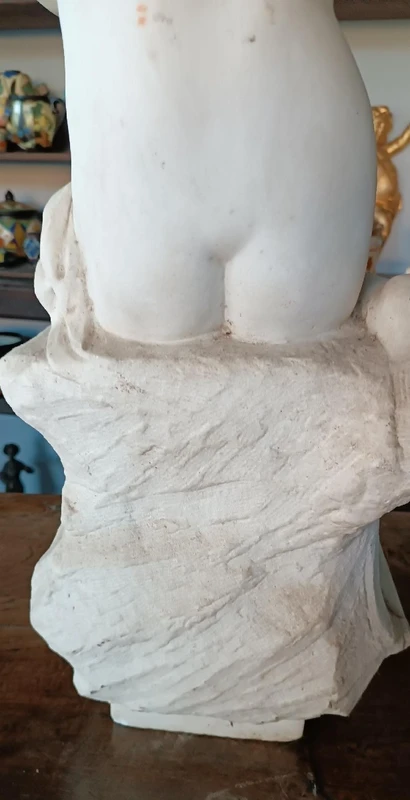 Grande sculpture en marbre 19ème siècle -