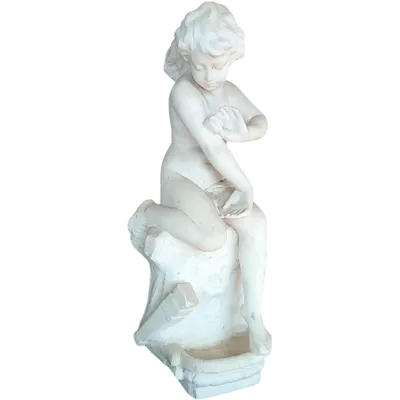 Large marble sculpture 19th century -