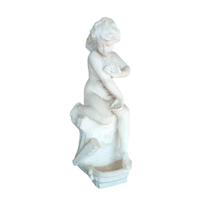 Large marble sculpture 19th century -