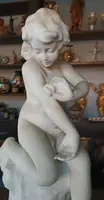 Grande sculpture en marbre 19ème siècle -