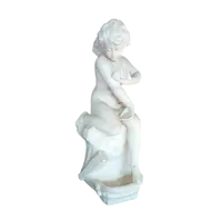 Grande sculpture en marbre 19ème siècle -