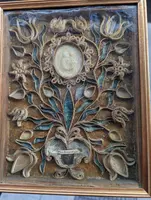 Reliquiario Agnus Dei in cera XVII secolo Innocenzo XI