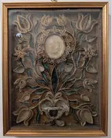 Reliquiario Agnus Dei in cera XVII secolo Innocenzo XI