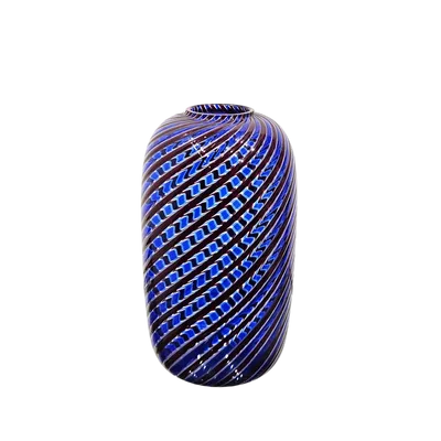 Vaso Venini – Vetro artistico di Murano firmato e datato 1981