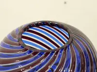 Venini vase - Murano art glass signed and dated 1981