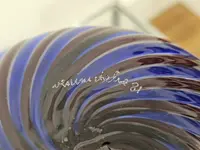 Venini vase - Murano art glass signed and dated 1981