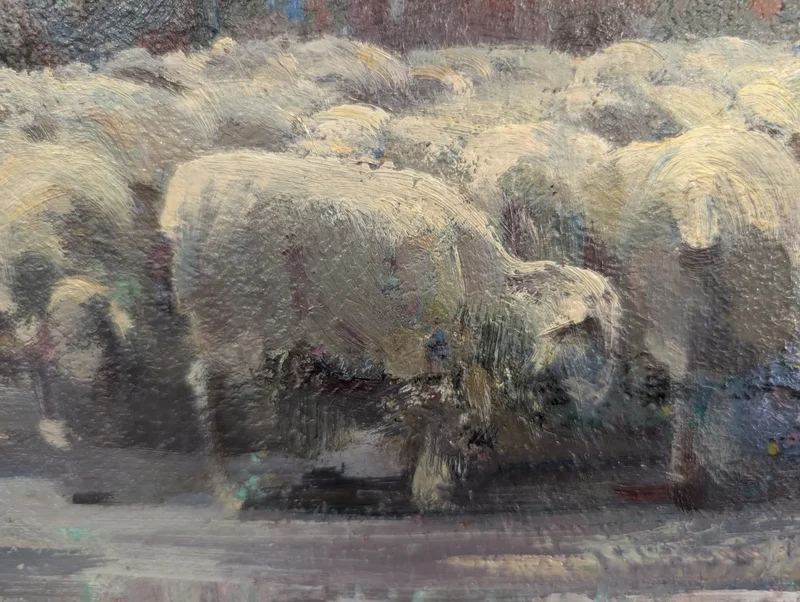 "Returning in the Rain," Giulio da Vicchio.