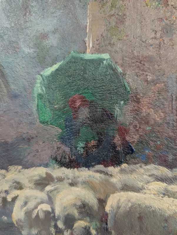 "Returning in the Rain," Giulio da Vicchio.