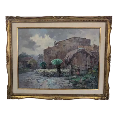 "Returning in the Rain," Giulio da Vicchio.
