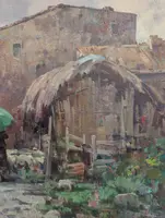 "Returning in the Rain," Giulio da Vicchio.