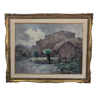 "Returning in the Rain," Giulio da Vicchio.