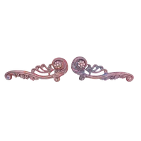 Pair Large Carved Wooden Friezes 17th Century Baroque