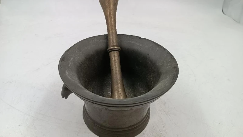 antique bronze mortar 17th century tuscany