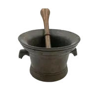 antique bronze mortar 17th century tuscany