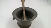 antique bronze mortar 17th century tuscany