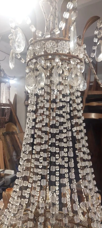 Balloon Chandelier Italy Last Quarter 19th Century"