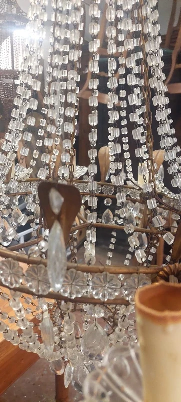 Balloon Chandelier Italy Last Quarter 19th Century"