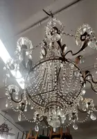 Balloon Chandelier Italy Last Quarter 19th Century"
