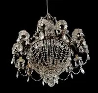 Balloon Chandelier Italy Last Quarter 19th Century"