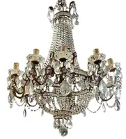 Balloon Chandelier Italy Last Quarter 19th Century"