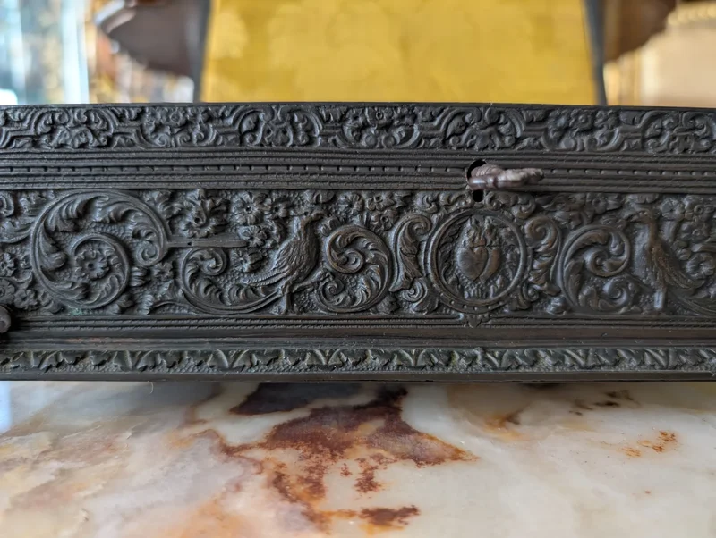  Bronze jewelry box - Neo-Renaissance style, late 19th century