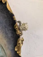 Vierge à l'enfant avec des anges - céramique de Giuseppe Cappe - années 1950