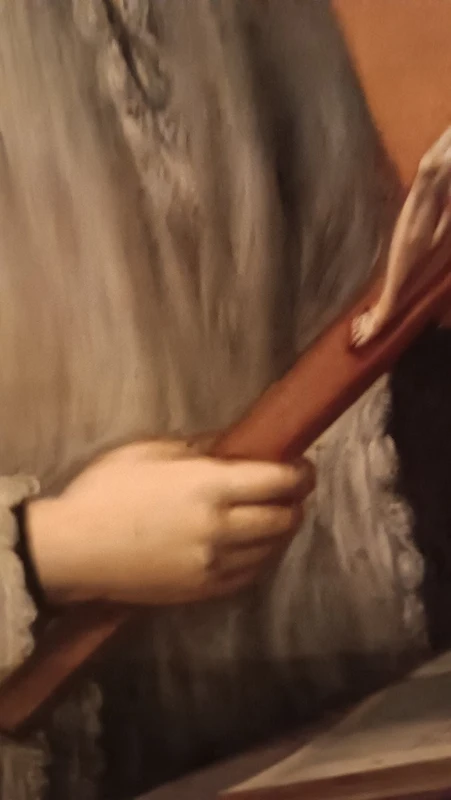 Peinture à l'huile ancienne sur toile École toscane San Luigi Gonzaga